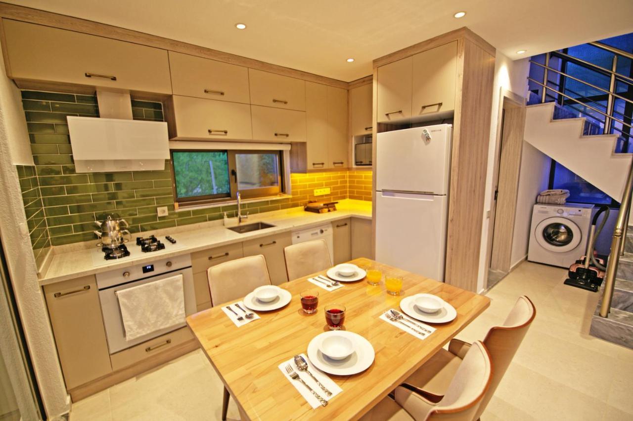 Villa With A Private Heated Pool, Jacuzzi, Overlooking Spectacular Views Of The Sea Kaş Exterior photo