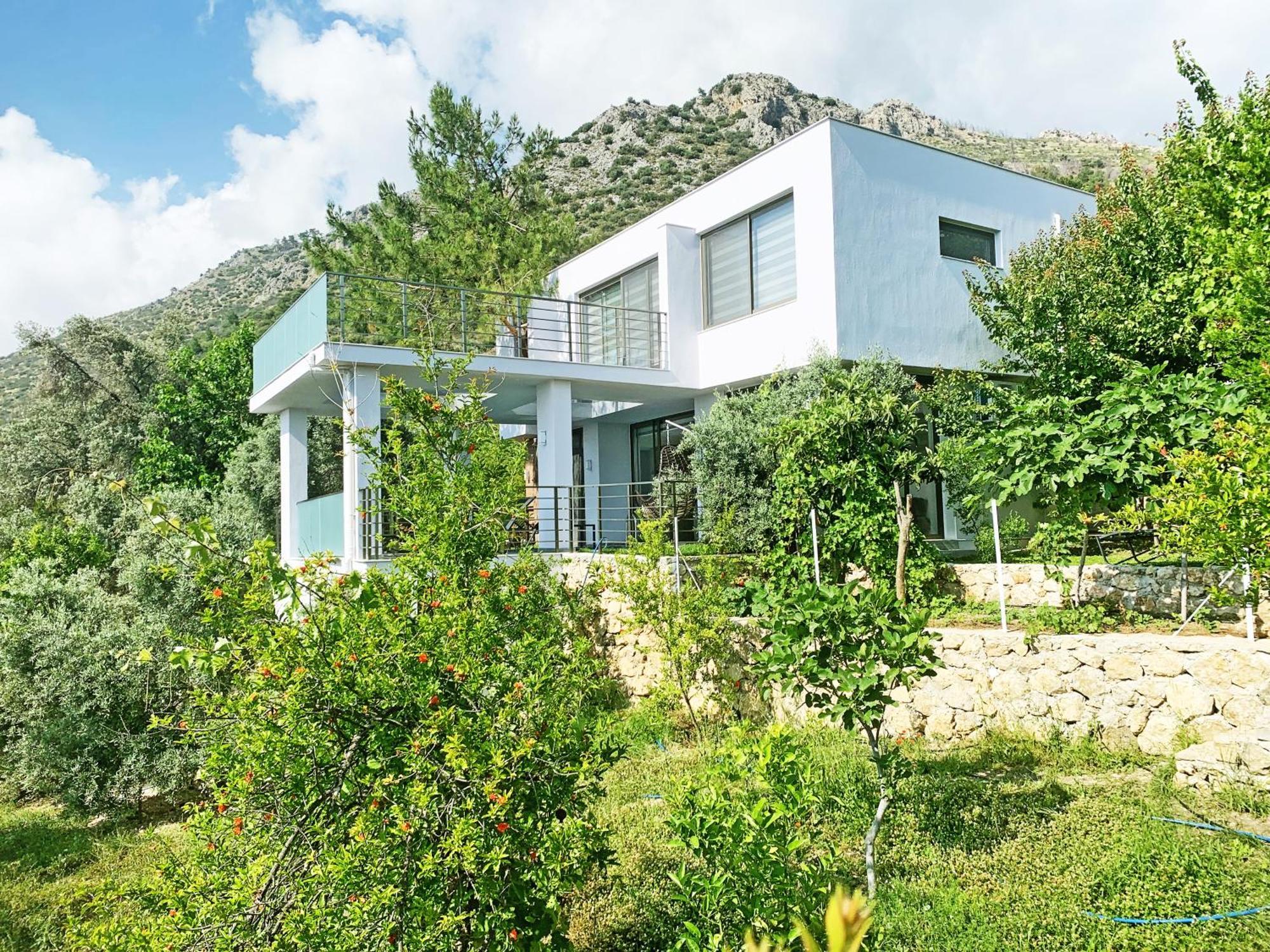 Villa With A Private Heated Pool, Jacuzzi, Overlooking Spectacular Views Of The Sea Kaş Exterior photo