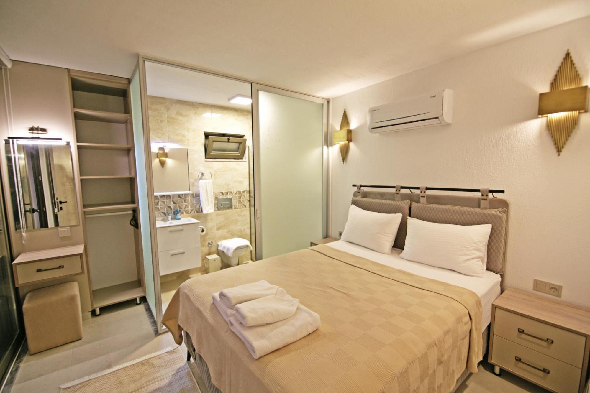 Villa With A Private Heated Pool, Jacuzzi, Overlooking Spectacular Views Of The Sea Kaş Exterior photo
